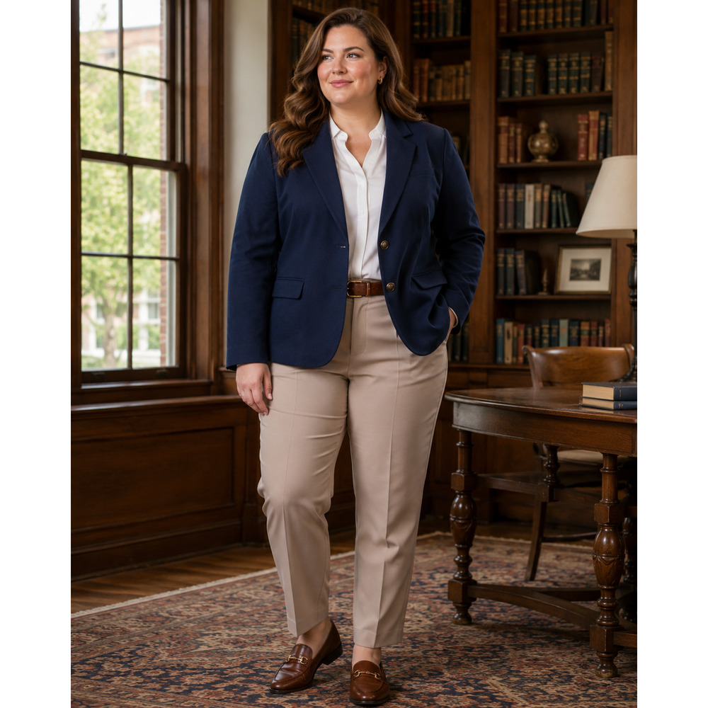 Vintage Pendleton Blazer 18 100% Pure Virgin Wool Crest Buttons Academia Preppy